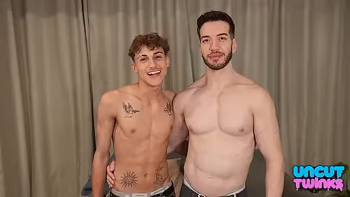 Fucking A Uncut Twink – Gabriel DiMaggio and Luiz